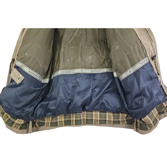 Rainforest~Men's Size XL~Jacket Khaki Barn Chore Coat Parka Down Insulated Heavy - Picture 14 of 16
